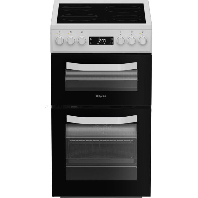 Hotpoint HDE5VDCW Freestanding Electric Cooker
