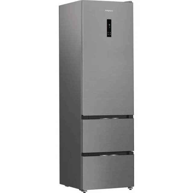 Hotpoint HPKF 5351 XP4UK American Fridge Freezer - Steel