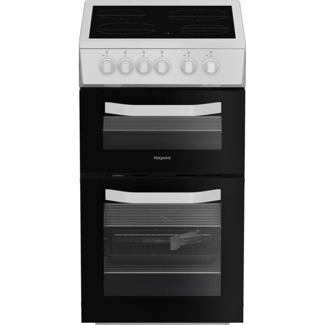Hotpoint HTE5VCW Freestanding Electric Cooker