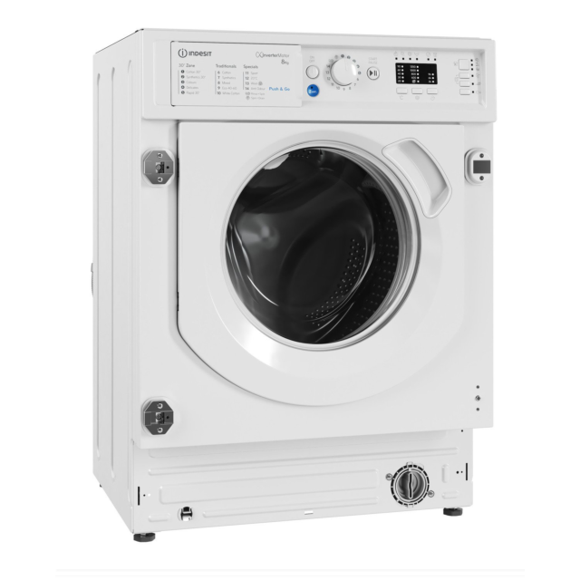 Indesit BI WMIL 81485 U BIWMIL81485UK 8kg 1400 Spin Built In Washing Machine