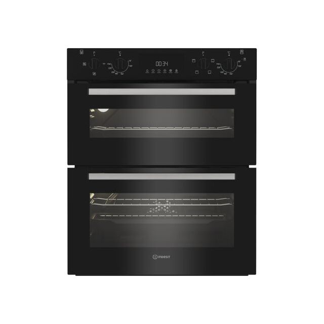 Indesit DUI10DB Built Under Electric Double Oven