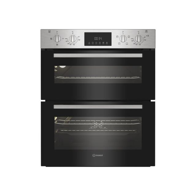 Indesit DUI10DIX Built Under Electric Double Oven