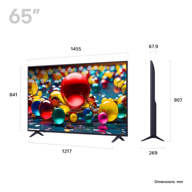 LG 65UA74006LB.AEK 65inch 4K Ultra HD Smart TV