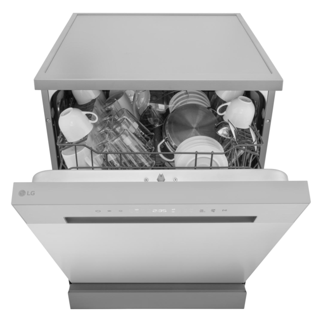 LG DF030FL Full Size Dishwasher - Silver