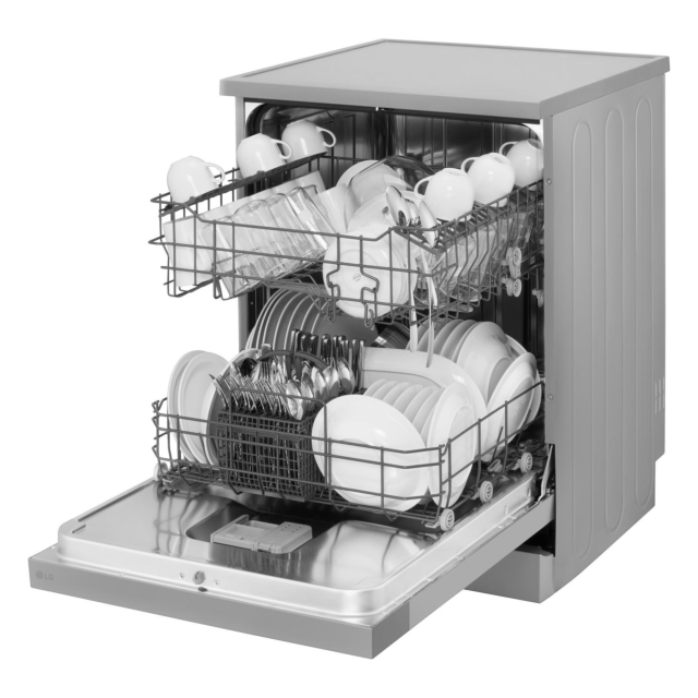 LG DF030FL Full Size Dishwasher - Silver