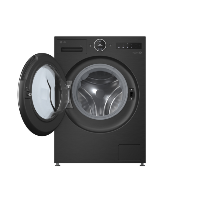 LG F4X9009TBC 9kg 1350 Spin Washing Machine Black