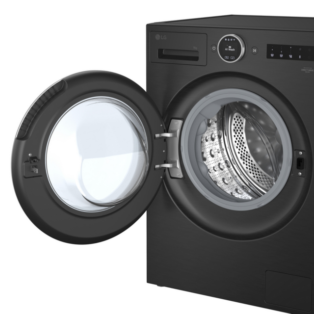 LG F4X9009TBC 9kg 1350 Spin Washing Machine Black