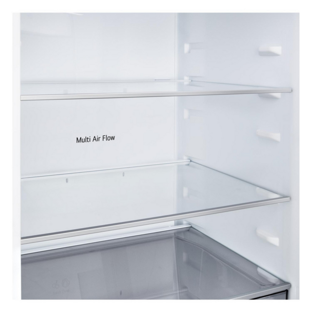 LG GBBSJ2CCPY 375L Fridge Freezer Silver Fit & Max