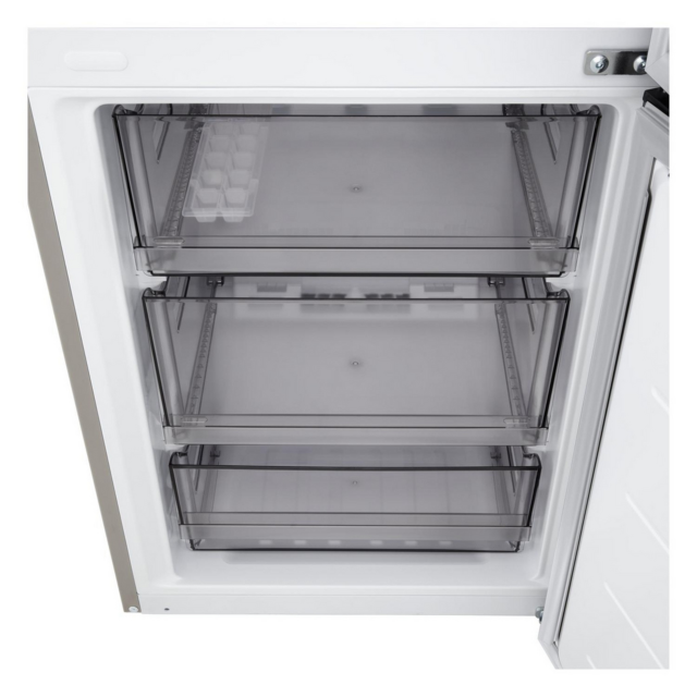 LG GBBSJ2CCPY 375L Fridge Freezer Silver Fit & Max
