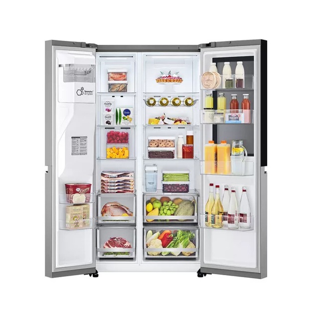 LG InstaView GSGV81PYLL American Fridge Freezer ? Prime Silver
