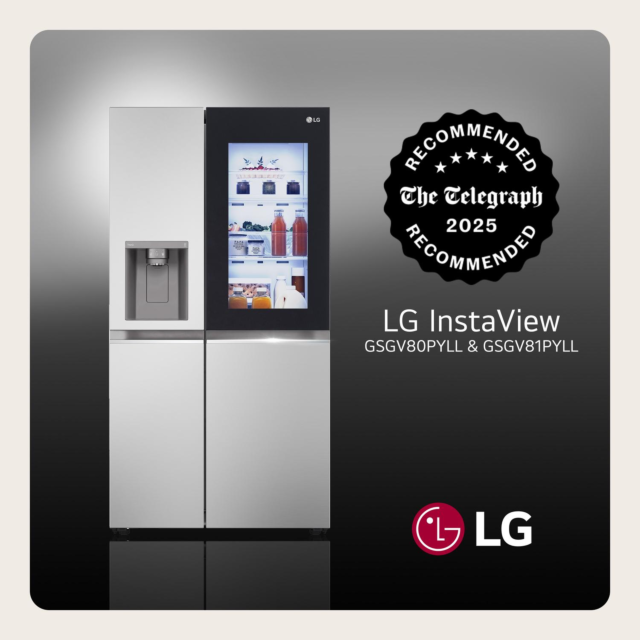 LG InstaView GSGV81PYLL American Fridge Freezer ? Prime Silver