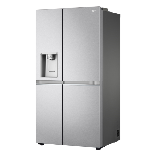 LG GSLV91MBAC 91.3cm Frost Free American Style Fridge Freezer - Metal Sorbet