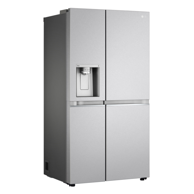 LG GSLV91MBAC 91.3cm Frost Free American Style Fridge Freezer - Metal Sorbet