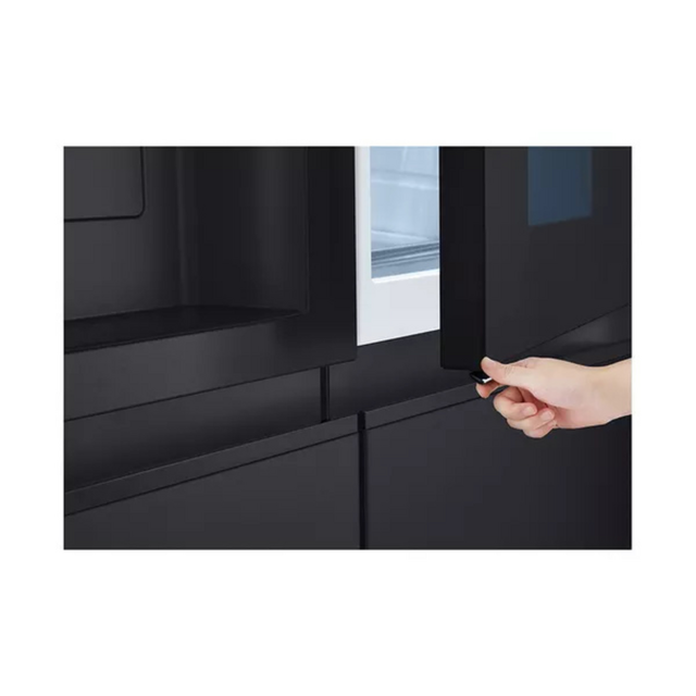 LG GSXE80EVBE InstaView American Fridge Freezer Black