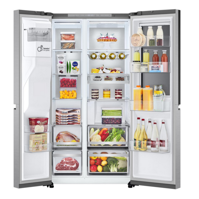 LG GSXE90BSAD 96.8cm 60/40 No Frost Fridge Freezer