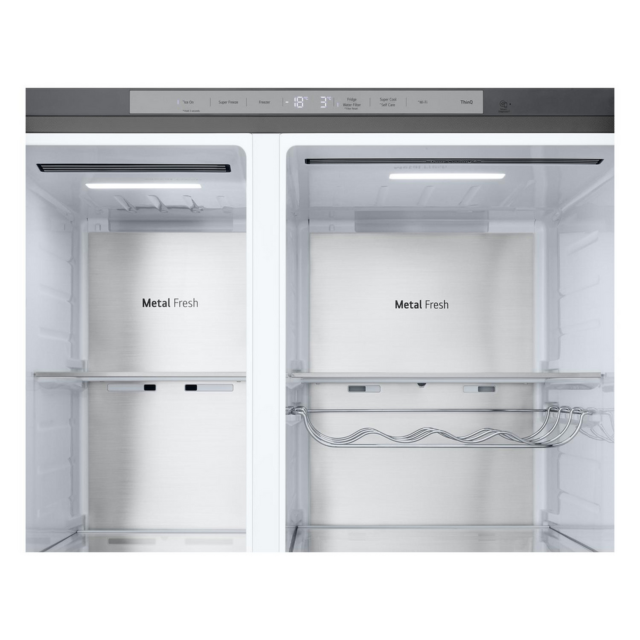 LG GSXE90BSAD 96.8cm 60/40 No Frost Fridge Freezer