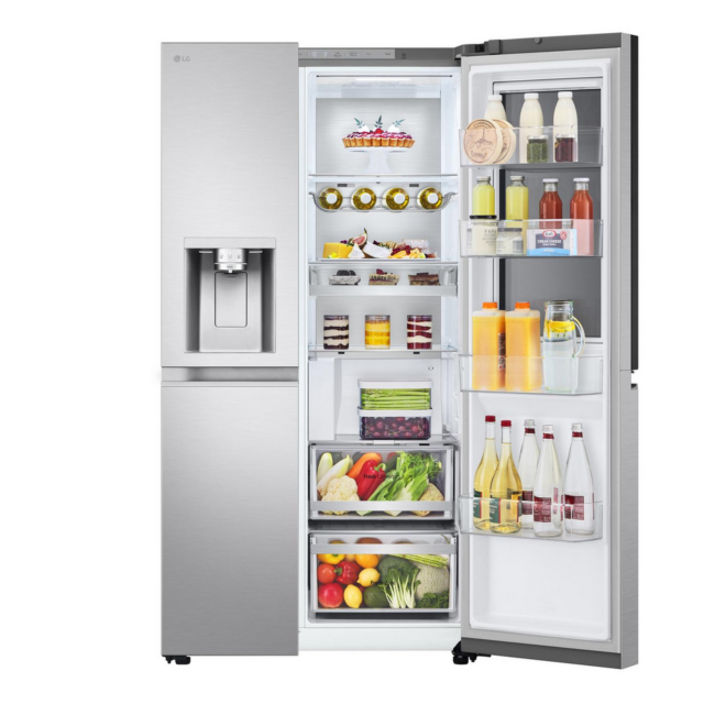 LG GSXE90BSAD 96.8cm 60/40 No Frost Fridge Freezer