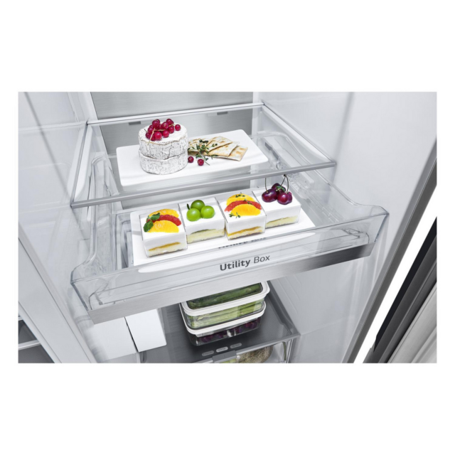 LG GSXE90BSAD 96.8cm 60/40 No Frost Fridge Freezer
