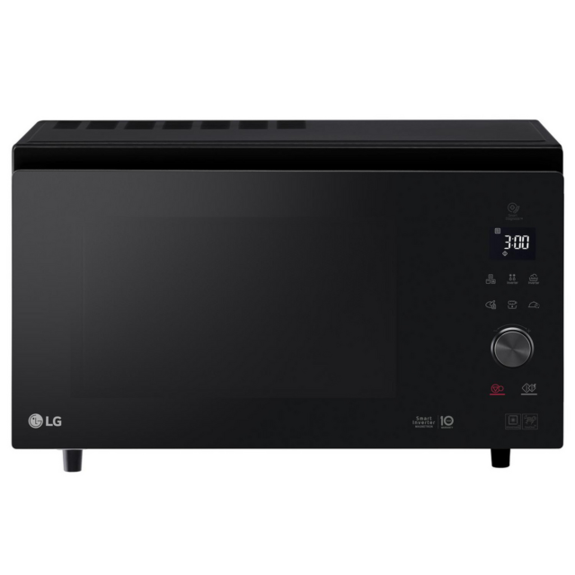 LG MJ3965BPS 39L 1100W Convection Microwave Oven Black