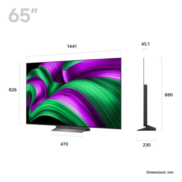 LG OLED65C56LB.AEK OLED evo AI C5 65inch 4K Smart TV