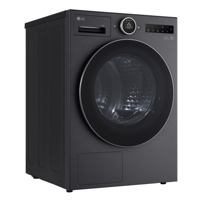 LG RHX9009TBC 9kg Heat Pump Tumble Dryer Black