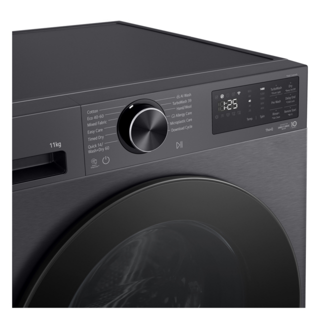 LG W4X5016TBB 11kg/6kg AI Direct Drive Washer Dryer