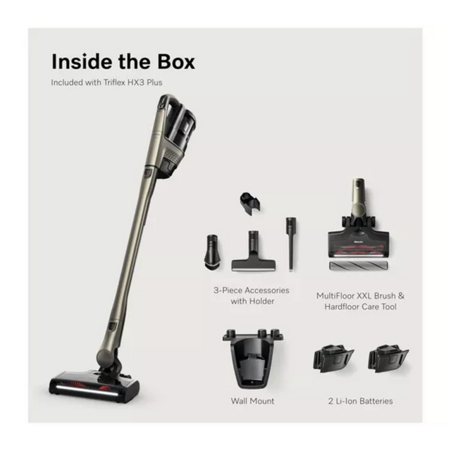 Triflex HX3 Plus Vacuum Titanium Pearl Model
