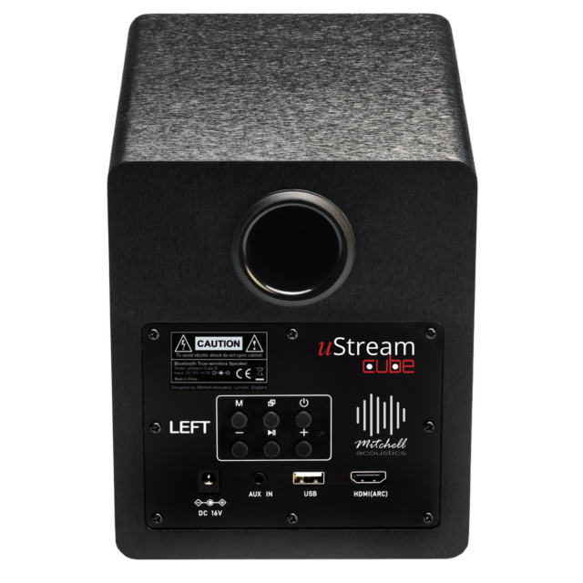 Mitch Acc Ustream Cube Wireless Speakers Black Model