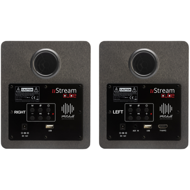 Mitch Acc Ustream Cube Wireless Speakers Black Model