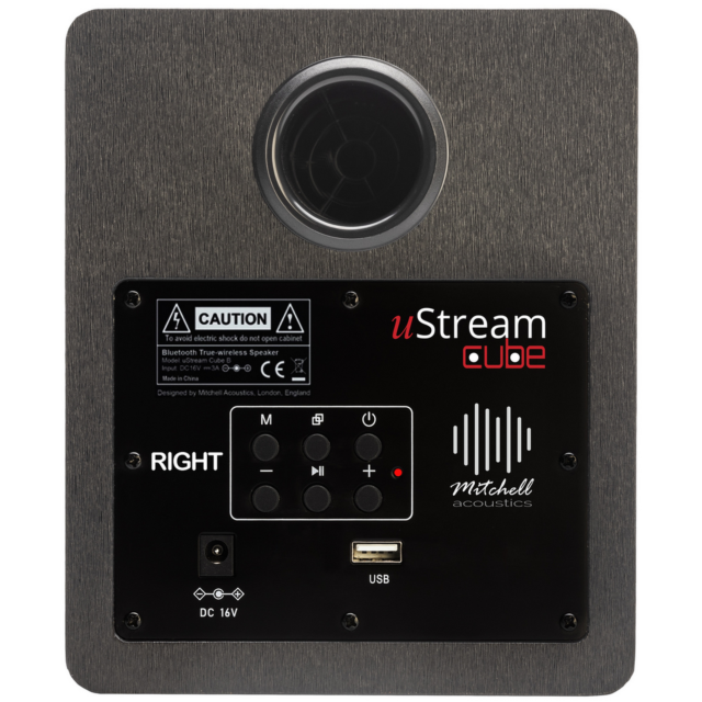 Mitch Acc Ustream Cube Wireless Speakers Black Model