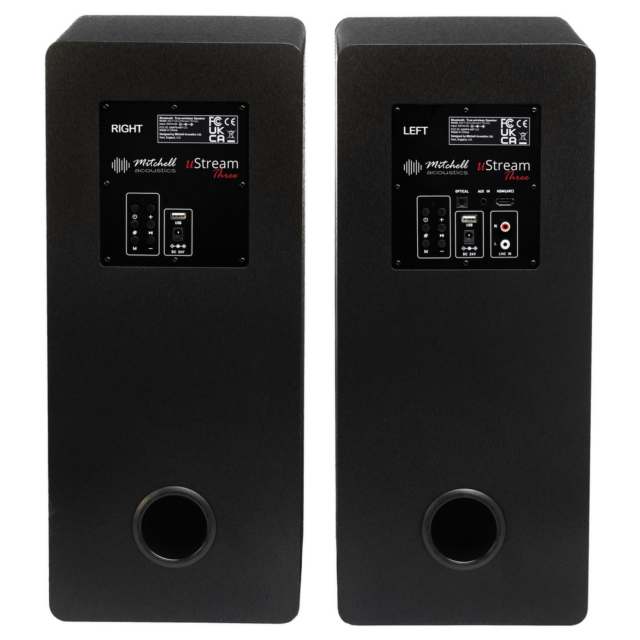 Mitchell Acoustics UStream Three Active Wireless Speakers