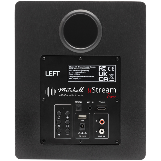 Mitchell Acoustics UStream Two Wireless Stereo Speakers
