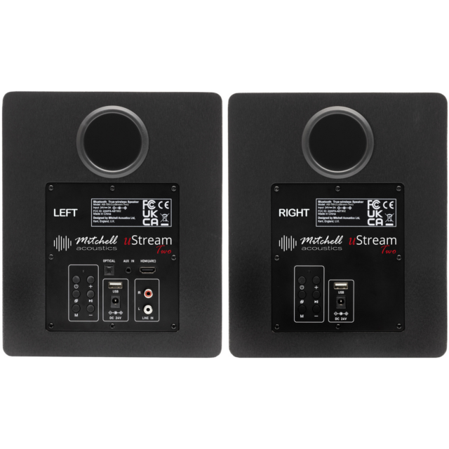 Mitchell Acoustics UStream Two Wireless Stereo Speakers