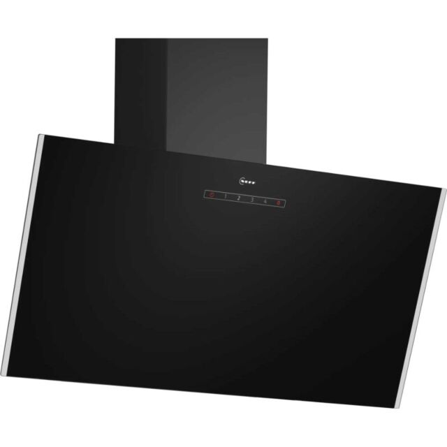NEFF D83IDK1S0B Angled Glass Chimney Hood