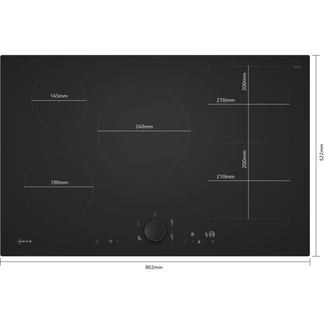 Neff T68NUV4A0 Induction Hob