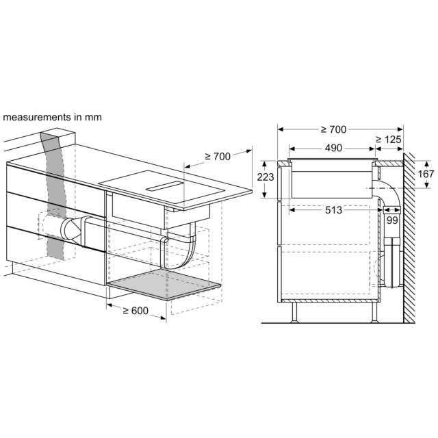 Neff V68FUX4L0 Venting Hob