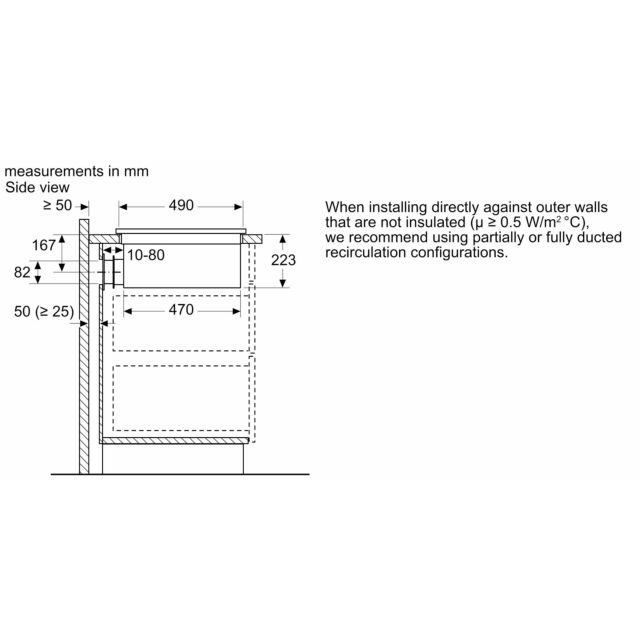 Neff V68FUX4L0 Venting Hob