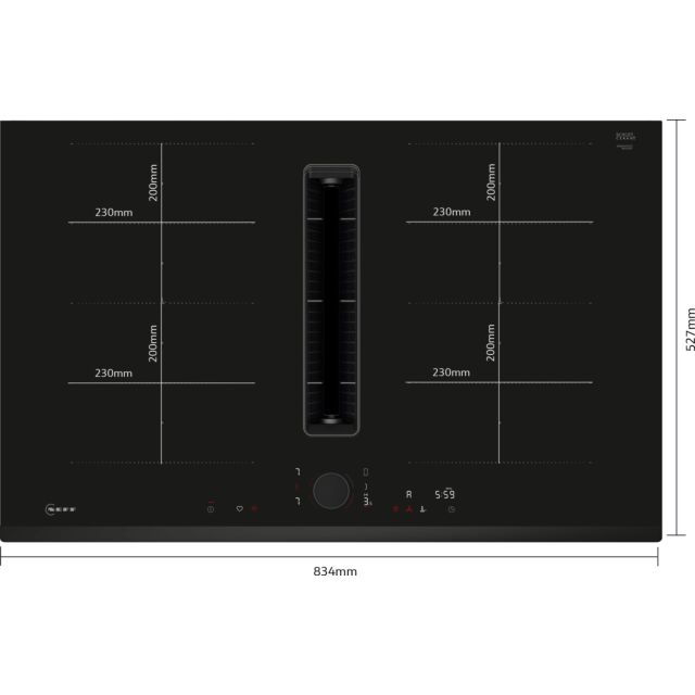 Neff V68FUX4L0 Venting Hob