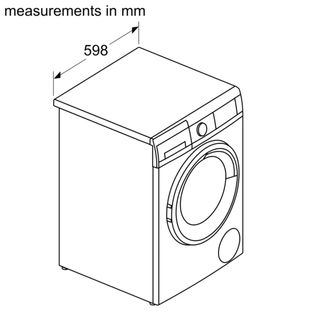 Neff VNA341U8GB 8kg/5kg 1400 Spin Washer Dryer