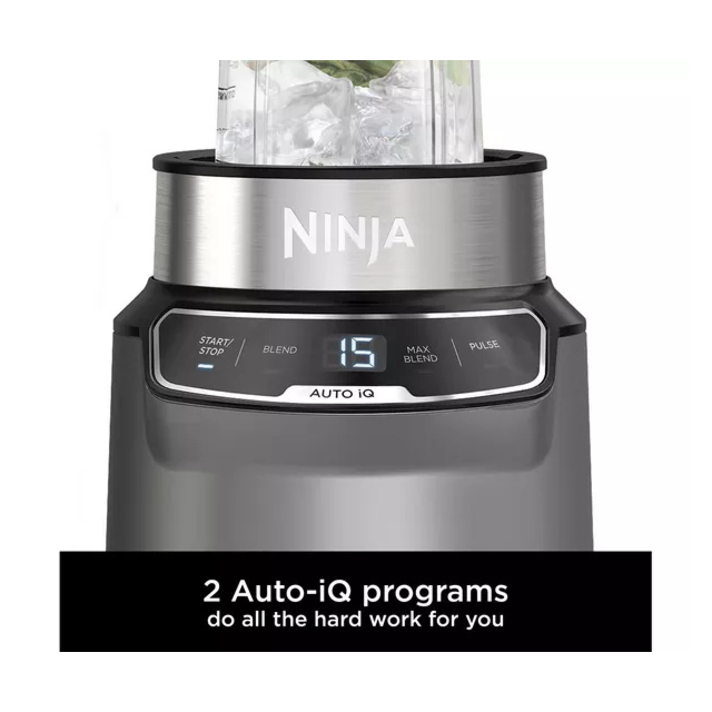 Ninja BN500UK 1000W Compact Motorised Blender Grey