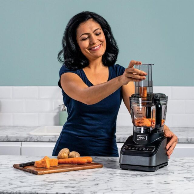 ninja BN650UK Food Processor-Silver