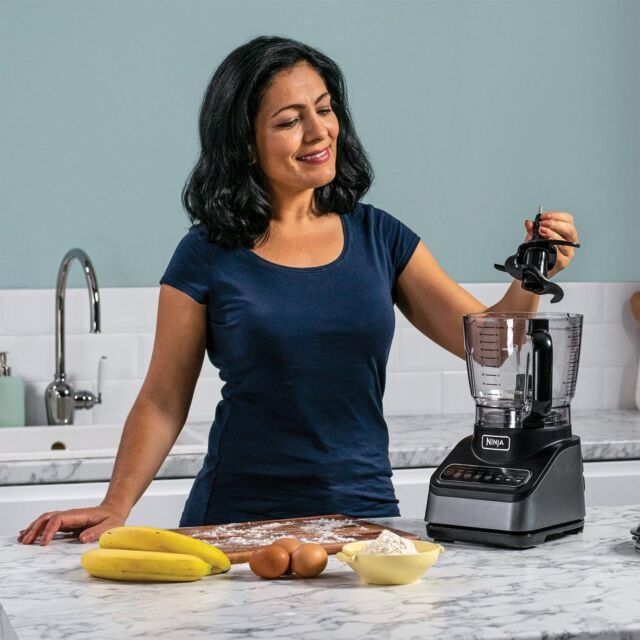 ninja BN650UK Food Processor-Silver