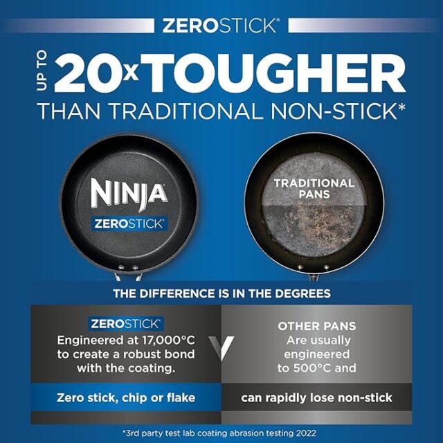 Ninja C10024UK 24cm Frying Pan - Black