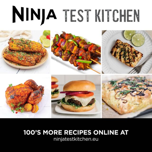 Ninja EG351UK Grill & Air Fryer - Black/Silver