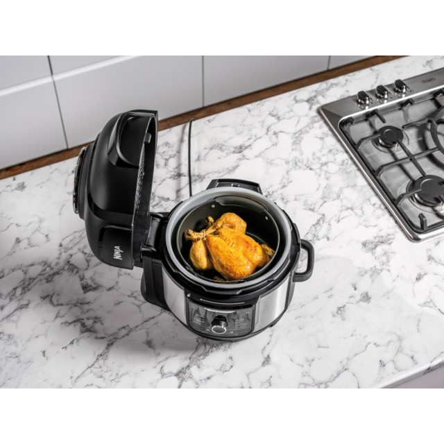 ninja OP350UK Foodi 9-in-1 Multi-Cooker 6L - Black/Sliver