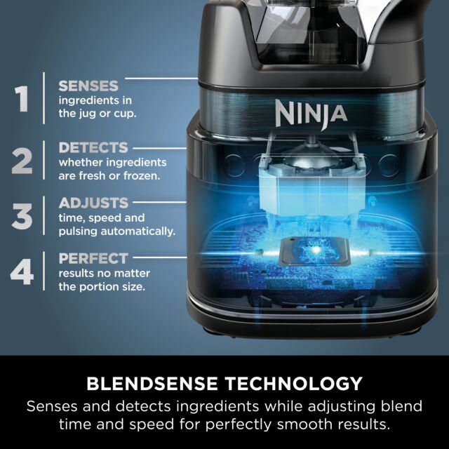 Ninja TB401UK Detect Power Blender Pro with Blendsense Technology - Black