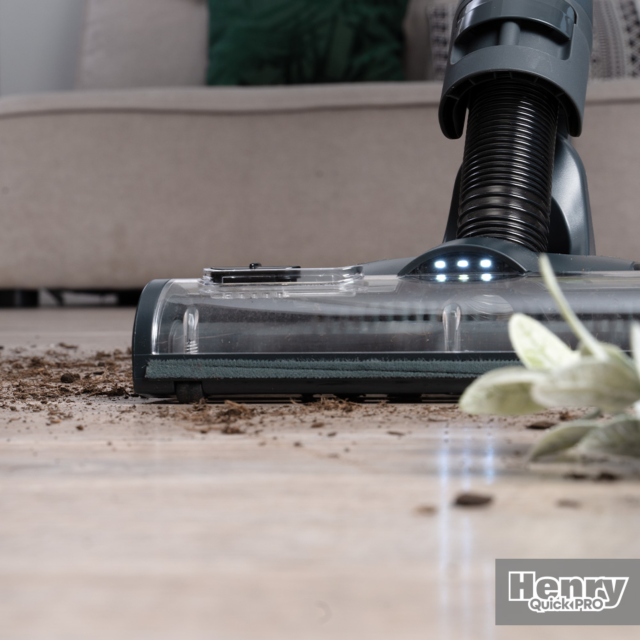 Numatic Henry Quick Pro Cordless Vac Cleaner Grey