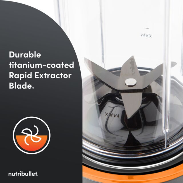 Nutribullet 2776 McLaren F1 Team Ultra 1200W blender in Grey.