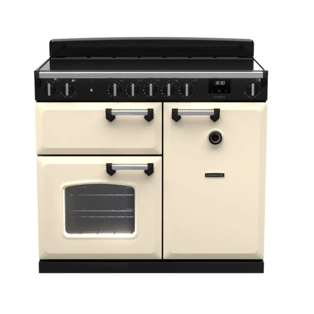 Rangemaster CL100EIPPCR/CM1 14206 Classic 100 Ind Pale Cream Chrome
