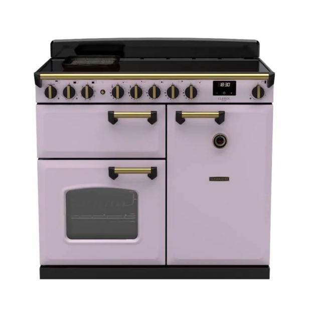 Rangemaster CLDL100EIPHTH/AB1 18411 Classic DLX 100 Ind Heather Antique Brass